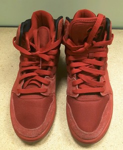 NIKE JORDAN 1 FLIGHT 4 PREMIUM SHOES MENS 838818 600 Sz 7.5 Chicago Red 23 Tongu 640135063428 | eBay