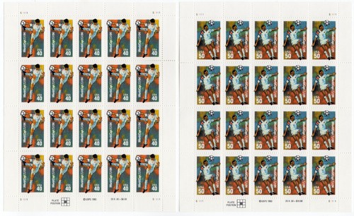 Scott #2834-2835-2836-2837 World Cup Soccer Sheets of 20 & 3 Stamps - MNH - Picture 2 of 3
