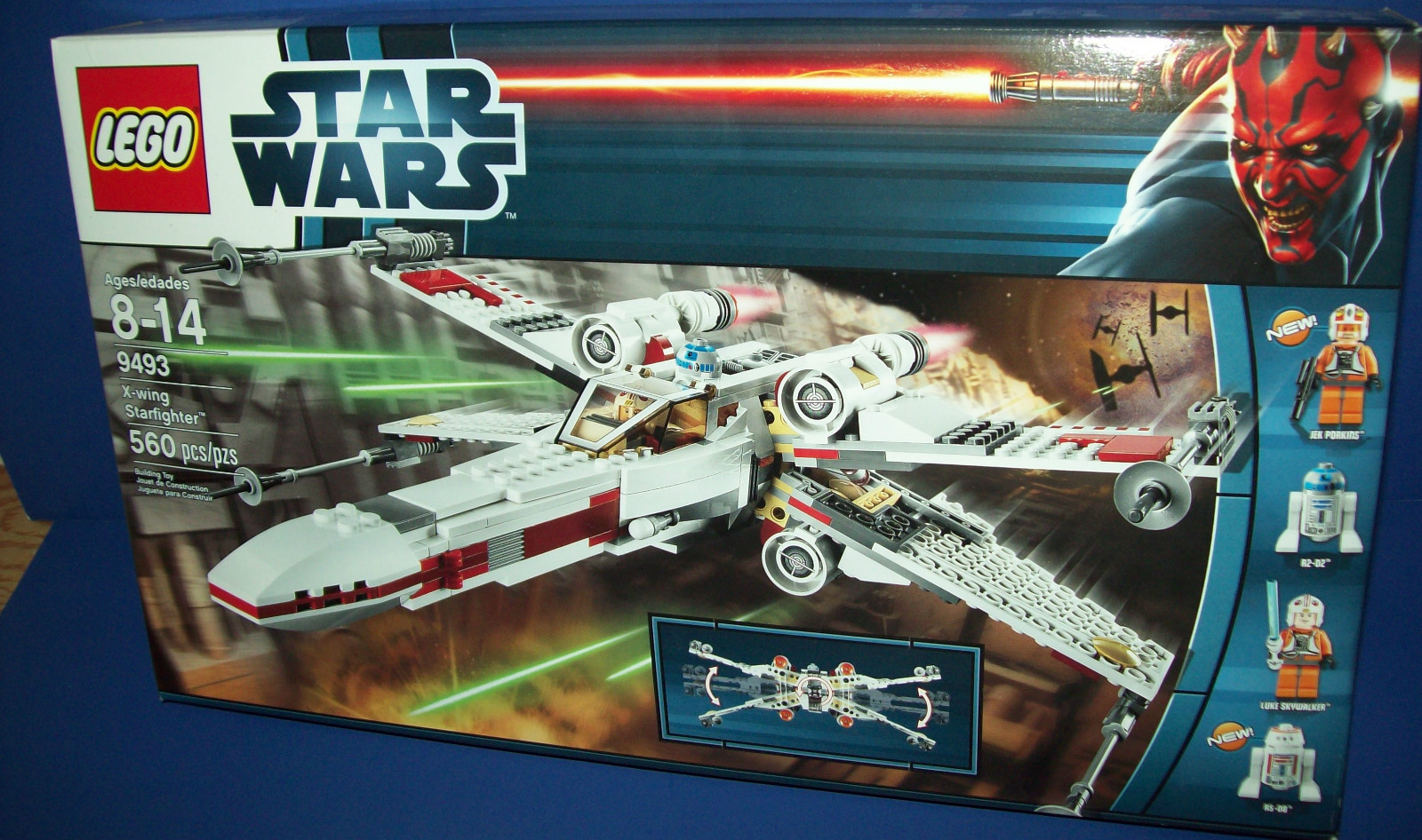 LEGO 9493 STAR WARS - X-WING STARFIGHTER Retirojo NEW in BOX sealed LEGO 9493 STAR WARS - X-WING STARFIGHTER Retirojo NEW in BOX sealed