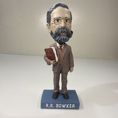 R.R. Bowker RARE Publisher Author Bobblehead 7''