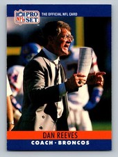 1990 Pro Set #94 Dan Reeves Denver Broncos