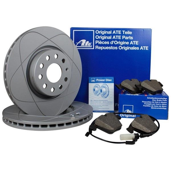 ATE Powerdisc Bremsscheiben Ø260Mm + BremsbelÄGe + Wako Vorne BMW Z1 BMW 3ER-image