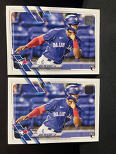 (2) 2021 Topps Josh Palacios RC #US256 Toronto Blue Jays