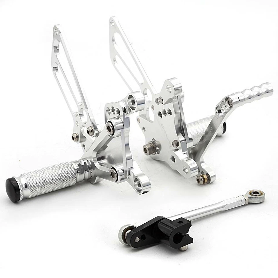 FXCNC Racing For MV Agusta F4 / F4 1000 1998-2009 Front Rearset Footpegs Pedals - Изображение 2 из 4