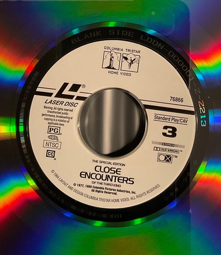Close Encounters of the Third Kind - Deluxe Widescreen Spec. Ed. Laserdisc -Ex ! - Picture 10 of 11