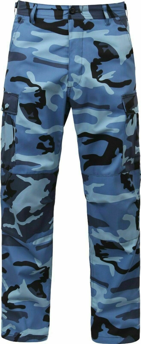 TRU-SPEC MILITARY BDU Woodland Blue SKY ICE URBAN Camouflage