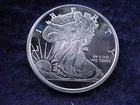 PROOF .999 SILVER ROUND WALKING LIBERTY HALF DOLLAR DESIGN!!  #72***
