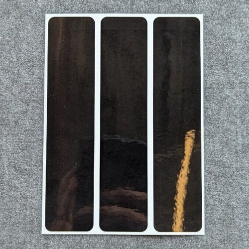REFLECTIVE STRIP STICKERS - 135MM X 30MM - A6 SHEET - CHOOSE YOUR COLOUR - Picture 6 of 8