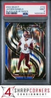 2024 PANINI SELECT BLACK & BLUE SHOCK PRIZM #112 JAYDEN DANIELS RC POP 6 PSA 9