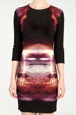 McQ Alexander McQueen Lightning Dress - sz S - EUC