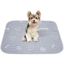 2 Pack Puppy Pee Pads Heavy Absorbency Washable for Dogs, Reusable Pee Pads P...