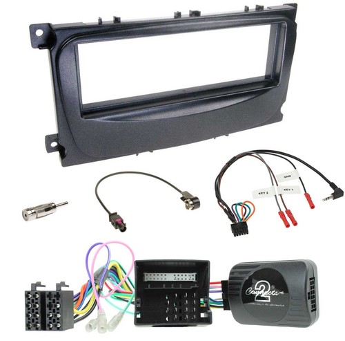 Pioneer 1DIN USB DAB MP3 Lenkrad Autoradio für Ford C-Max Can 07-10 Focus schwar - Bild 3 von 11