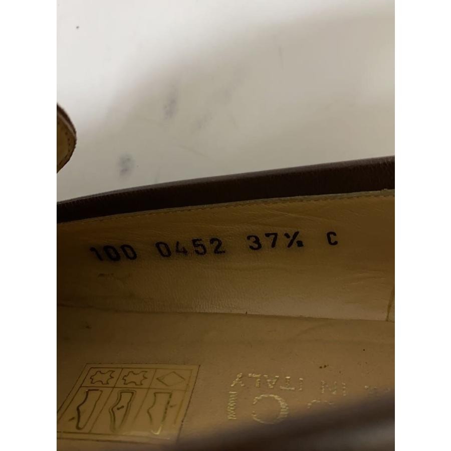 GUCCI Women's Loafers Leather Brown Size:37.5/JP:24 From Japan 135298K Authentic thumbnail 5