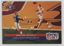 1992 Pro Set Super Bowl XXVI Replay Gary Clark Catches Rypien's 2nd TD #70 0do5