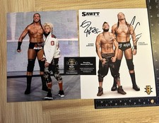 Enzo Amore Big Cass WWE dual sign promo photo NXT official 2014 wrestling