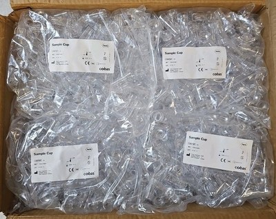 Sample Cup, 3mL, polystyrene , 250/bag, #10394246001  (8 Bags) 2000 Total