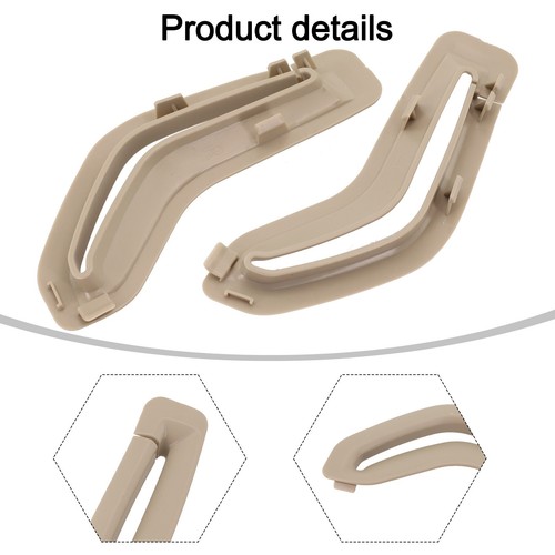Beige Seat Belt Retractor Guide Ring Trim for Volvo S60 S80 in ABS Material - Picture 8 of 15