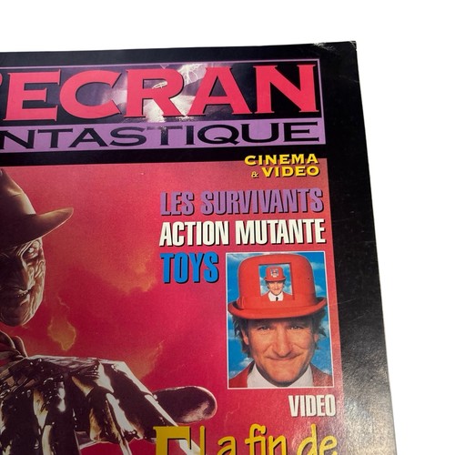 L’ecran Fantastique French Film Magazine 1993 Freddy Krueger Cover Elm Street 3D - Picture 3 of 17