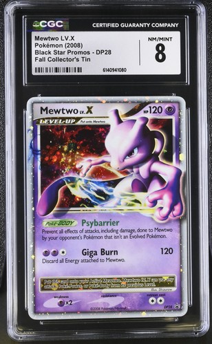 Mewtwo LV.X graded CGC 8 for sale on eBay