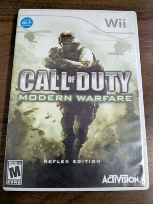 Call of Duty: Modern Warfare -- Reflex Edition (Nintendo Wii, 2009) Tested, CIB