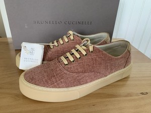 スニーカー BRUNELLO CUCINELLI Men Sneakers Beige MZUALVL229 CLT57 Brunello Cucinelli Sneakers | eBay