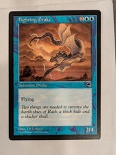 Fighting Drake - Magic the Gathering MTG Tempest Nice!
