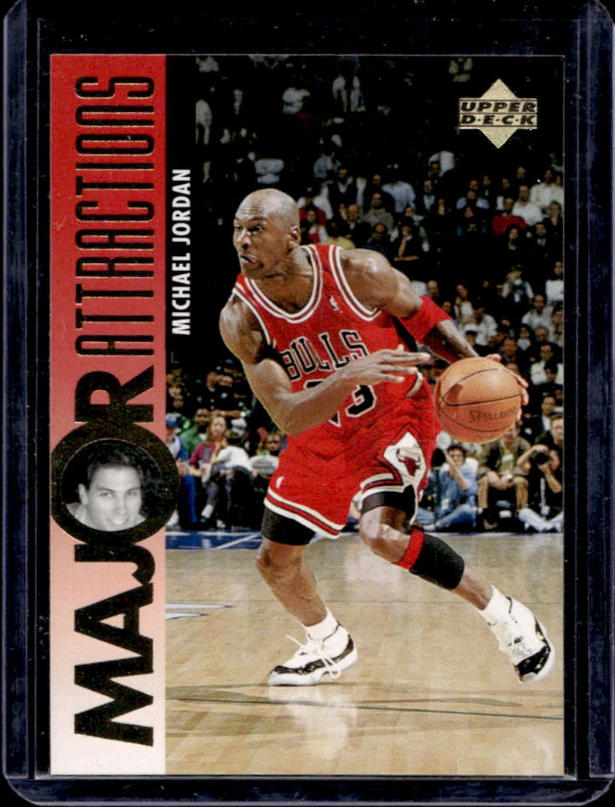 1995-96 Upper Deck Michael Jordan David Hanson #337 Bulls