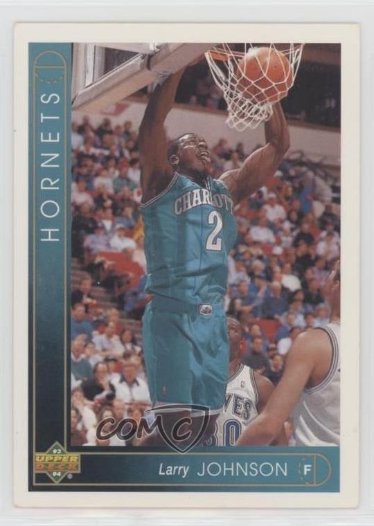 1993-94 Upper Deck International French Larry Johnson #80 15ab