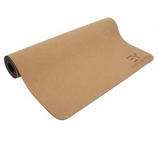 NEW Everyday Yoga Non-Slip Cork Yoga Mat, 72x26  Antimicrobial Light
