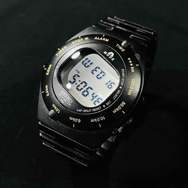 美品　未使用　SEIKO ジウジアーロ　SBJG003 A825-00B0 稼働 Seiko Giugiaro Men's Black Watch - SBJG003 for sale online