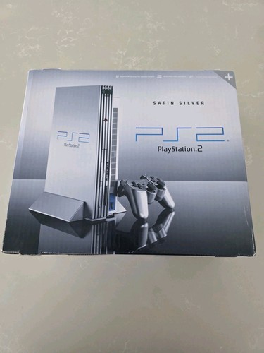 Sony Playstation 2 Console - PAL Satin Silver (UK based, BNIB)
