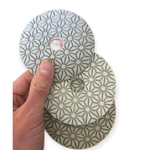 Disque de ponçage diamant pour rénover le carrelage et plan en marbre