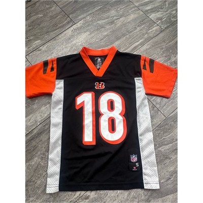 AJ Green #18 Cincinnati Bengals Youth Small NFL Team Apparel Jersey Black