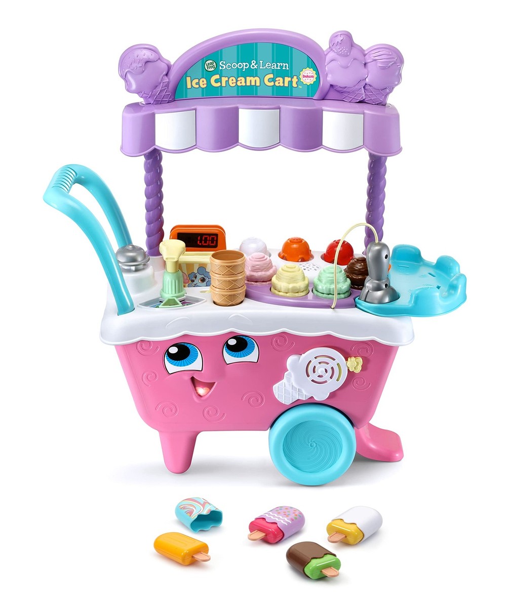 Leapfrog Scoop And Learn Ice Cream Cart Deluxe (Frustration Free