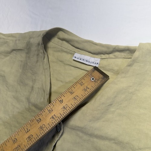 Bryn Walker Top Womens Size S Oversized Boxy Lagenlook Artsy Neutral Color - Picture 4 of 7