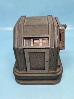 1936 Bally Baby Cigarette Trade Stimulator Slot Machine READ