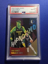 2020-21 Panini NBA Hoops Luka Dončić Hipnotized #20 Insert PSA 10 Mavericks