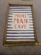 Mini Man Cave Sign For Kids Or Baby Room