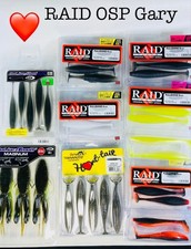 RAID JAPAN Gary Yamamoto Heart Tails & O.S.P Swimbaits Soft Lures 4-5in