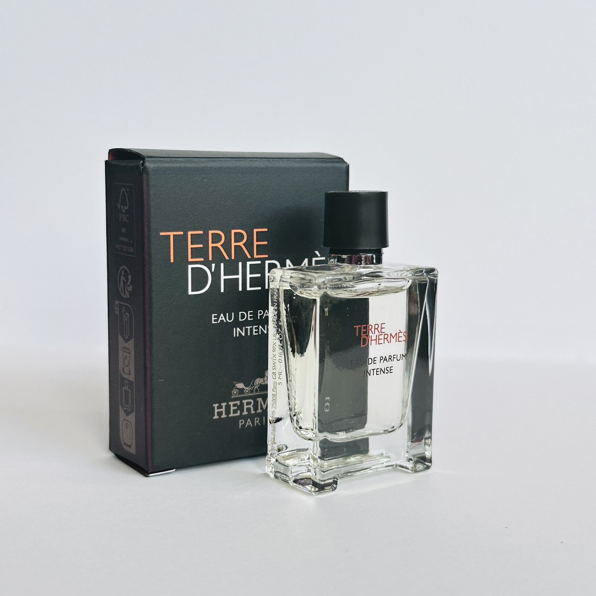 HERMES Terre d'Hermes Eau de parfum Intense Splash Deluxe
