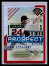 2024 Panini Prospect Edition - Lael Lockhart #167 Red Prizm /199 (RC)