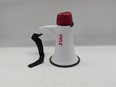 Pyle PMP37LED Megaphon Lautsprecher tragbare Sirene 30 W Bullhorn PA LED Lichter
