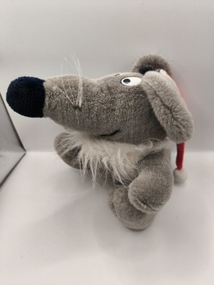 Uli Stein DIMO Maus Ratte ca 25cm Kuscheltier Plüschtier 1985 Weihnachten 