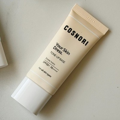 COSNORI Your Skin Dress Tone-Up Base 35ml #Snow Ivory SPF50+ PA++++ K-Beauty
