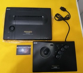 SNK NEO GEO AES RENTAL  BOXED NEOGEO AES MATCH SERIAL 003548 SUPER RARE!!!