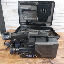Sony Video 8 CCD-V7AF-E Vintage Camcorder with Hard Case