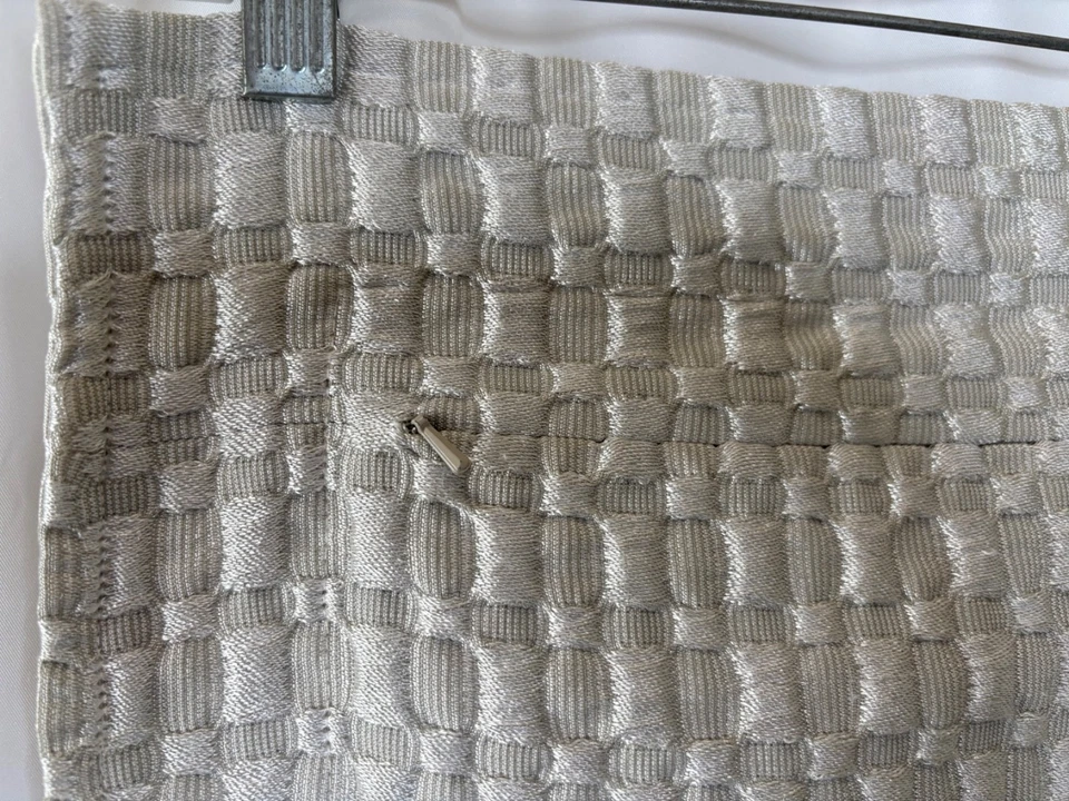 Hotel Collection Moderno Geométrico Euro Sham Set De 3 Fundas IRERWORKS Crema Marfil Foto 4 de 4