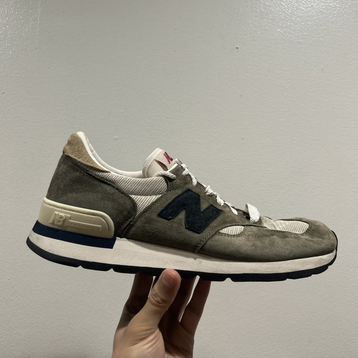 New Balance x Teddy Santis 990v1 Made in USA  Men\'s Sz 5 Grey Navy M990WG1 NEW New Balance Teddy Santis x 990v1 Made in USA  main image 4