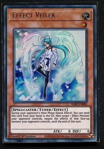 Effect Veiler - RA01-EN003 - Ultra Rare - 1st Edition - Yugioh