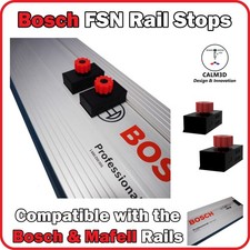 Bosch and Mafell rail limit stops - Twin set - twist & lock - INC P&P